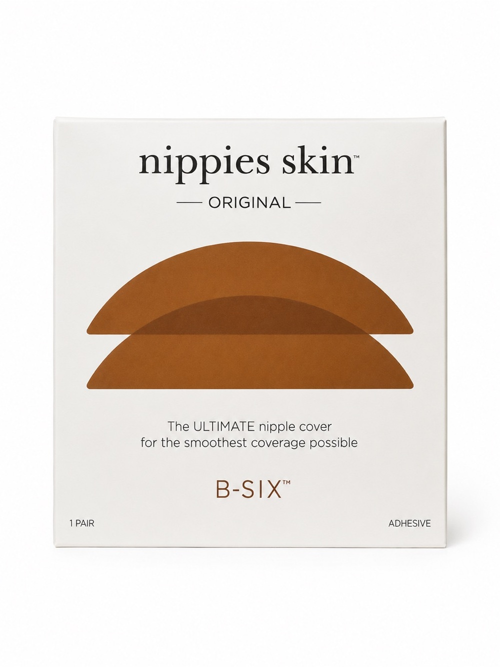 Nippies Skin Original Adhesive Nipple Covers Coco L/XL D+ NWT